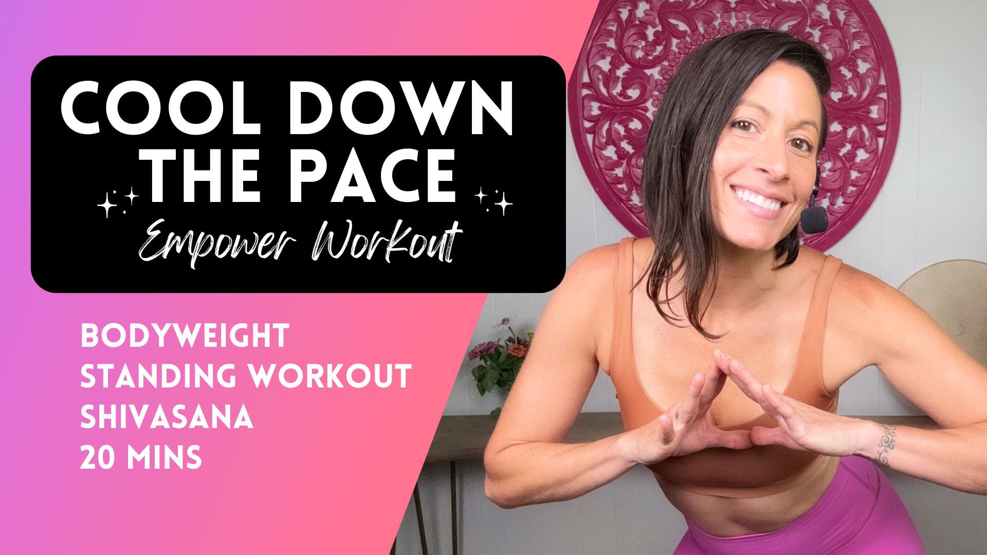Cool Down the Pace Body Weight Workout