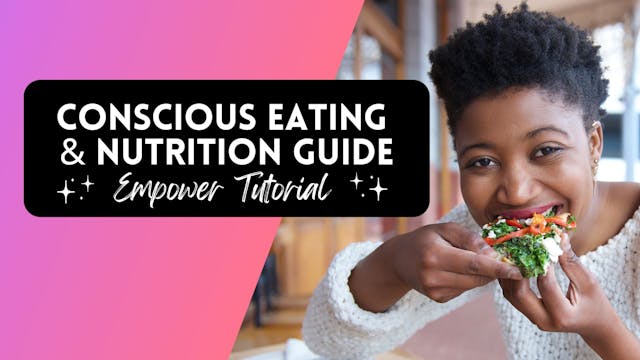 Conscious Eating & Sample Nutrition Guide PDF