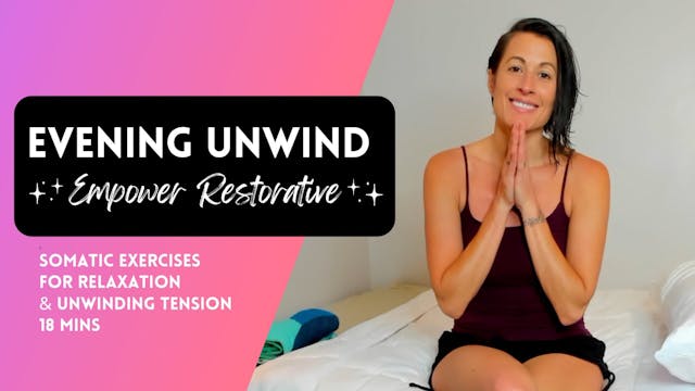 Evening Unwind Restorative Practice