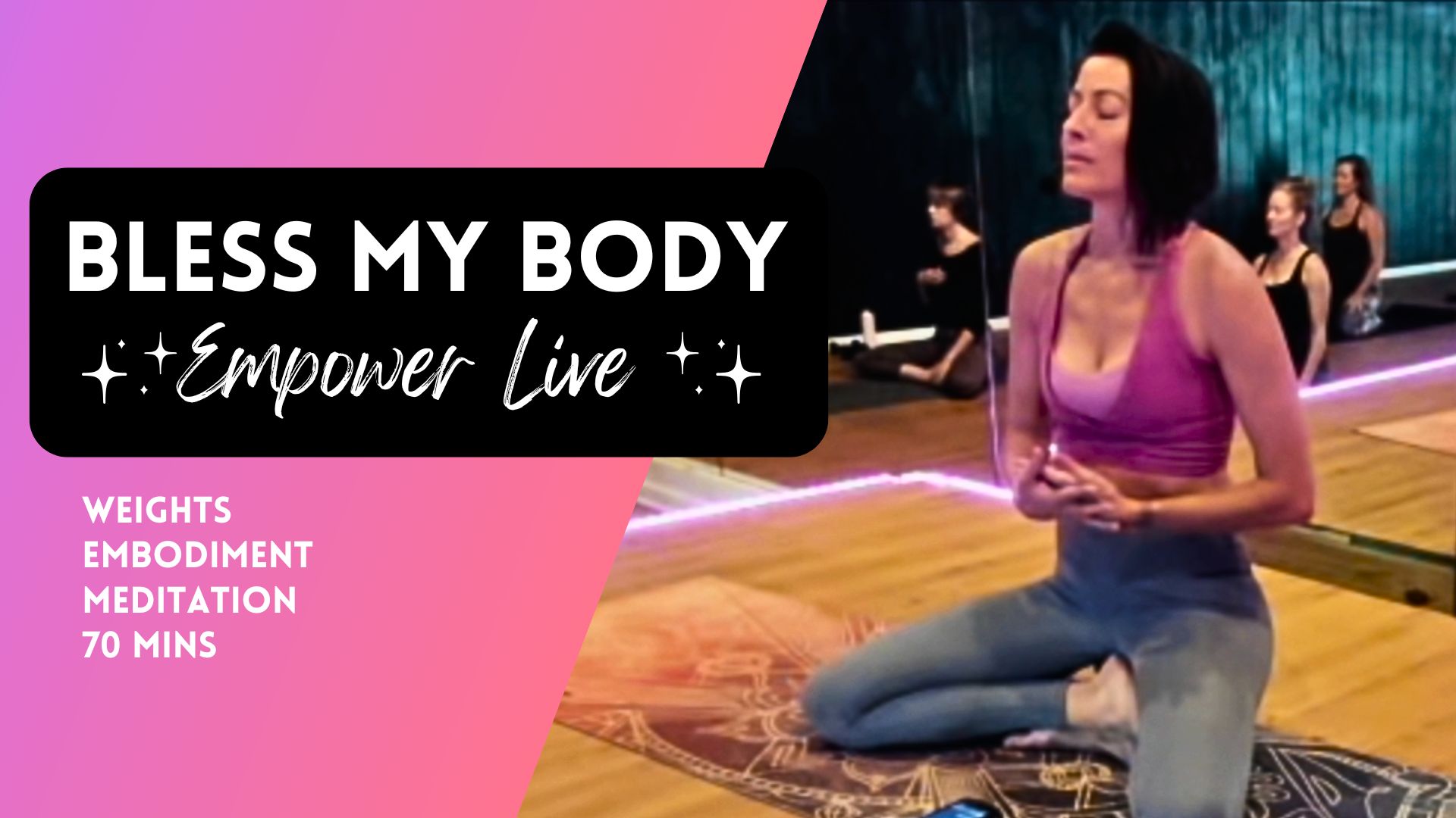 Body Blessing Live Replay Weighted Workout