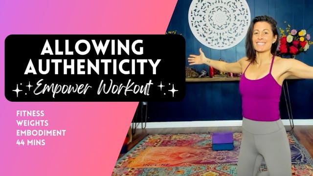 Allowing Authenticity Weighted Workout
