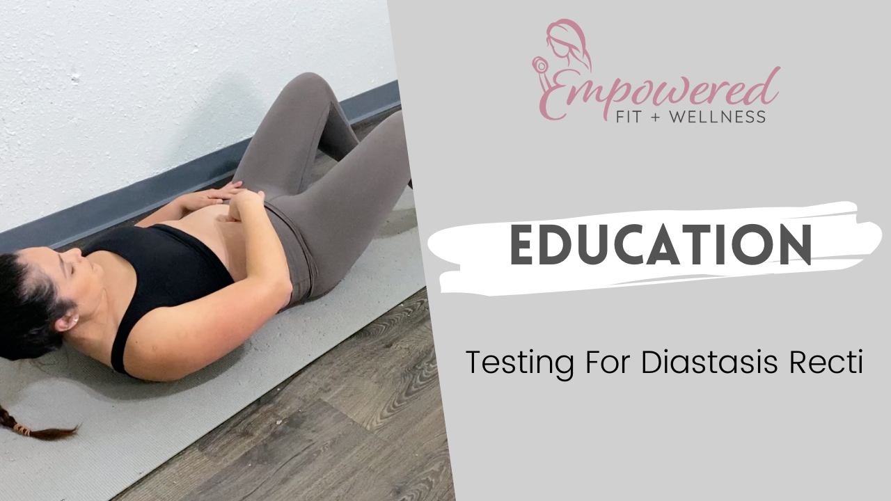 Testing For Diastasis Recti 