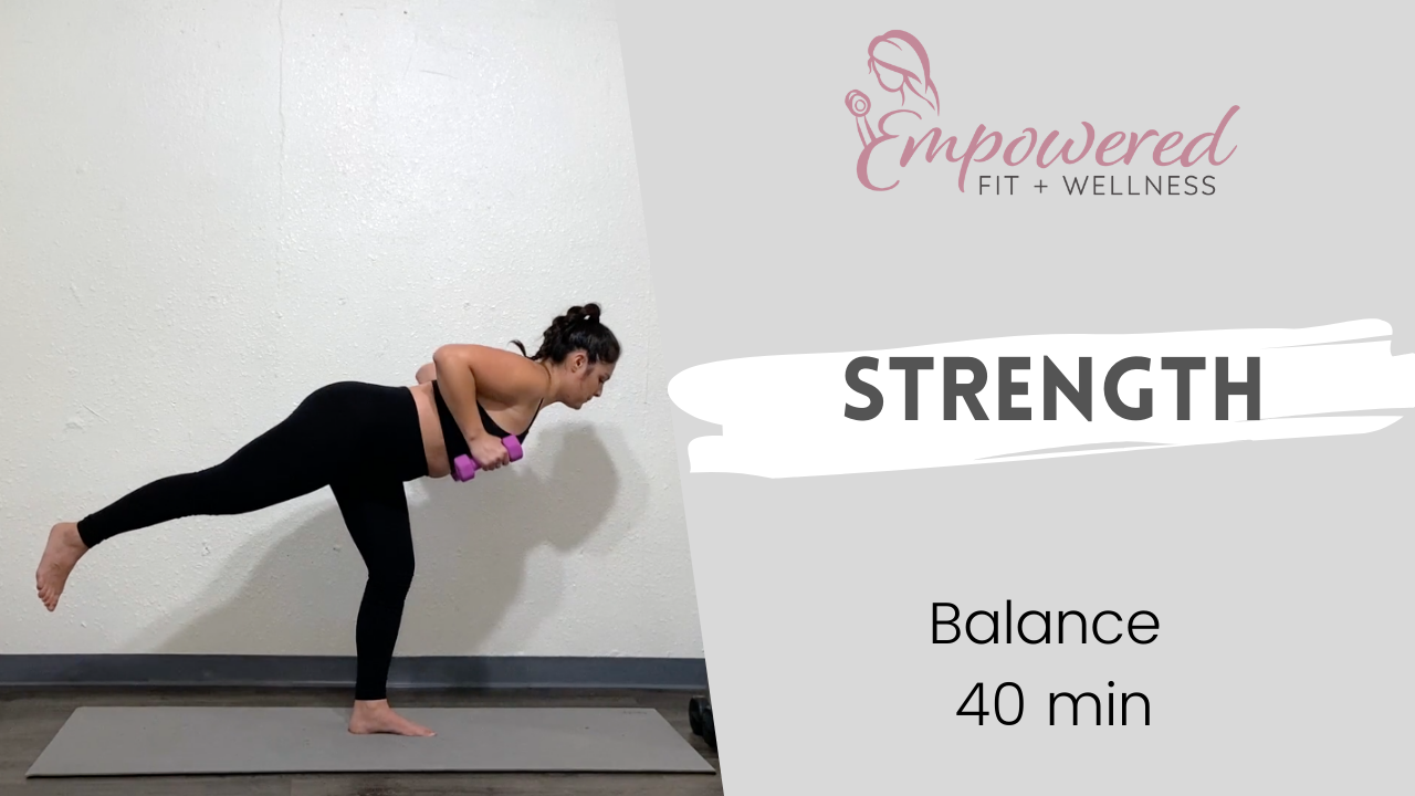 Balance + Strength Workout 
