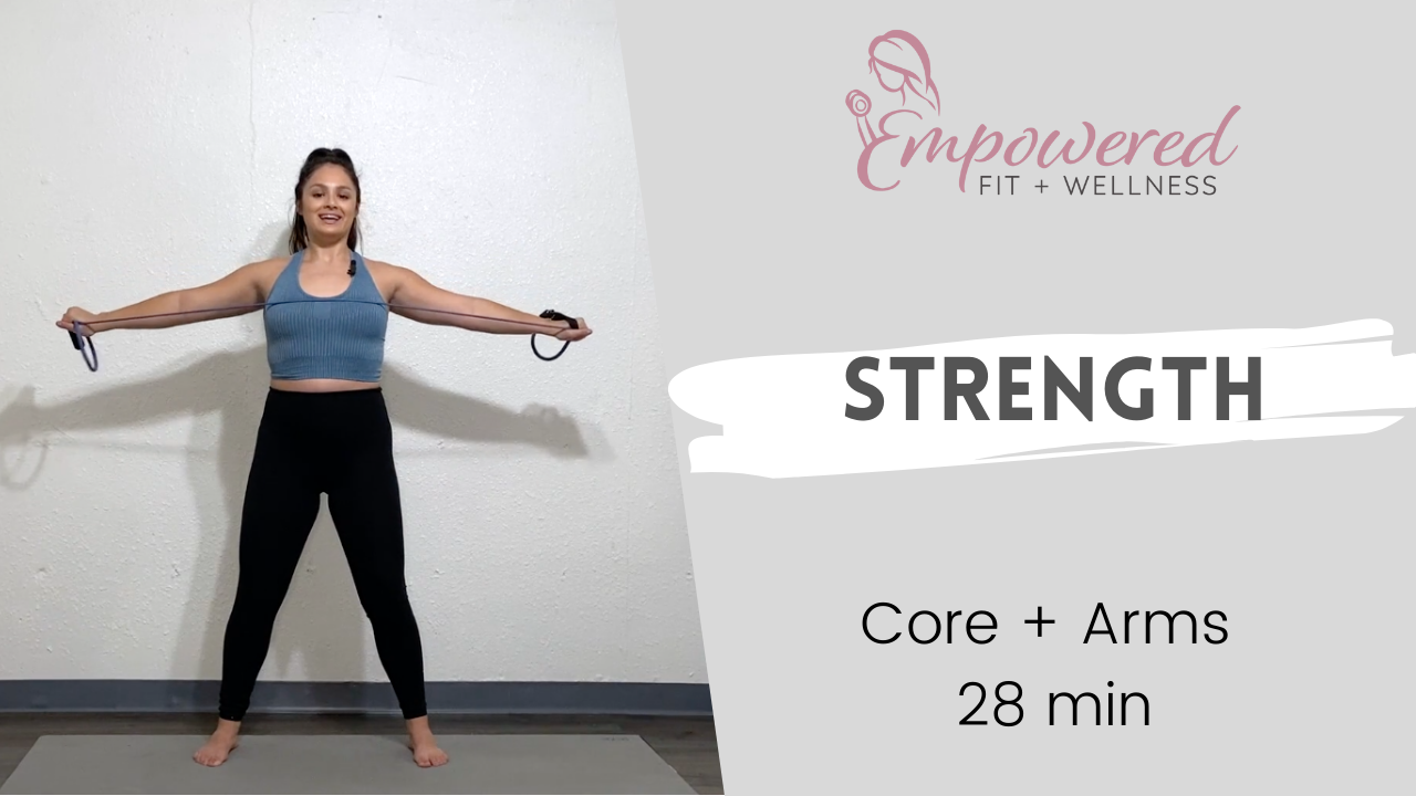 Core and Arms w/bands 