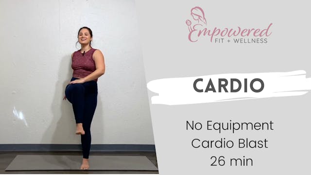 No Equipment Cardio Blast