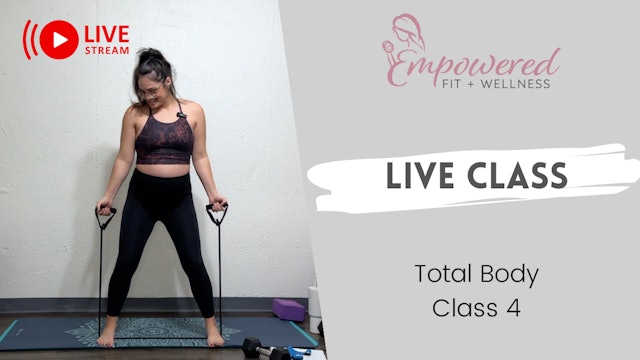 Live class 4 - Total Body