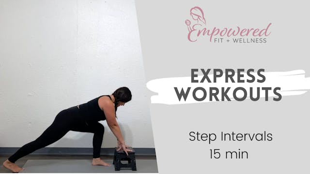 Step Interval Workout 