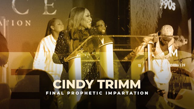 Dr. Cindy Trimm (Final Session)