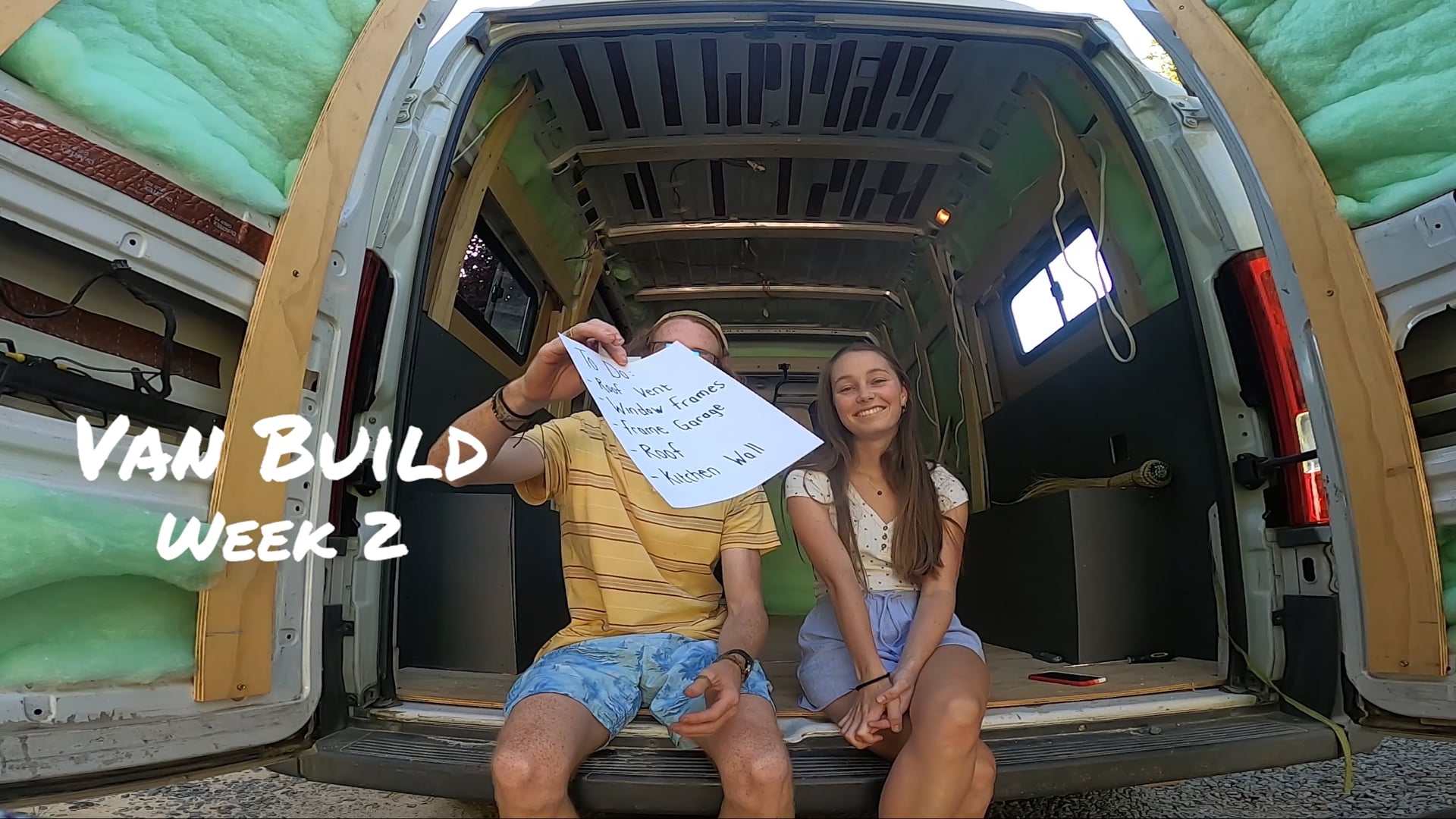DIY Van Build in South Africa - Week 2