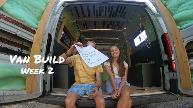 DIY Van Build in South Africa - Week 2