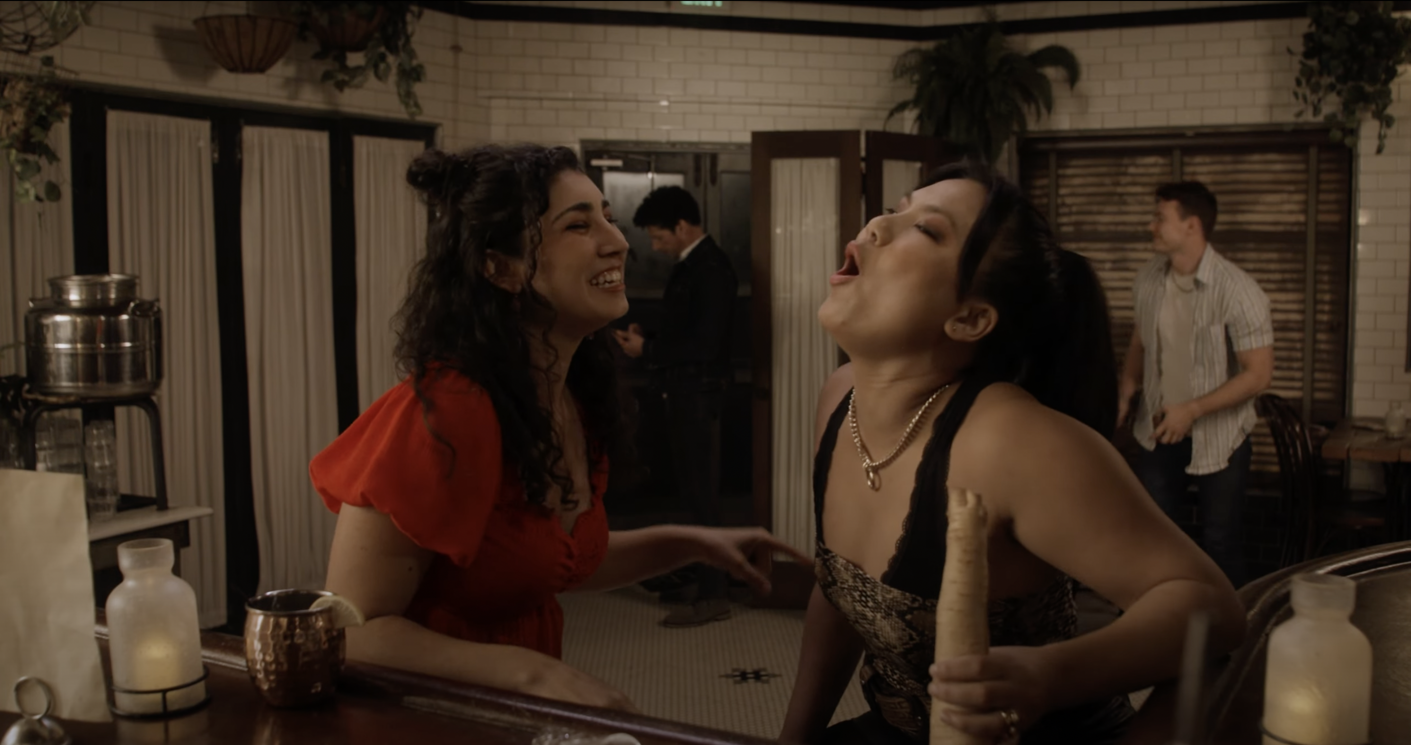 Millie & Maddie Go to the Bar