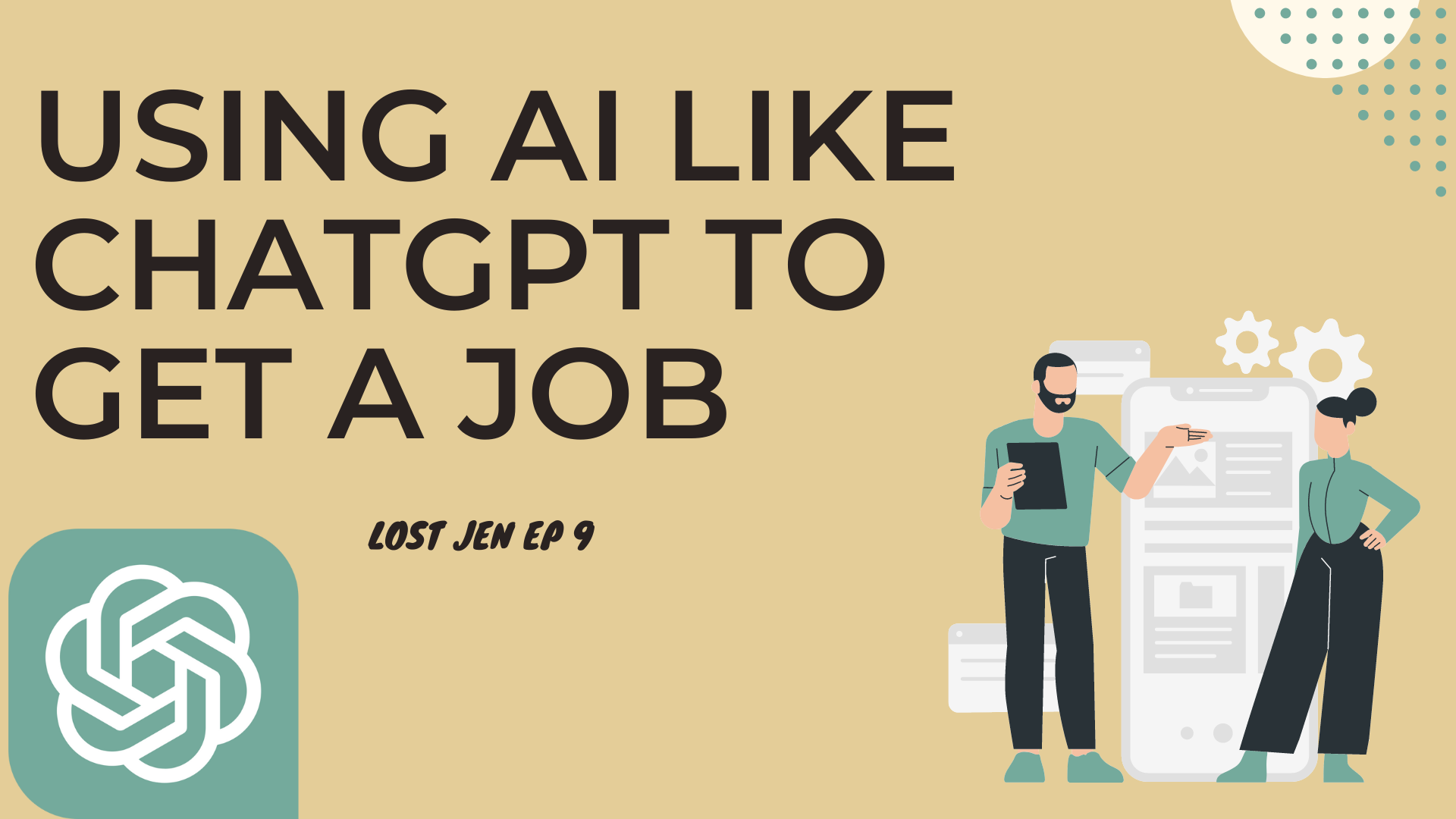 Using AI Like ChatGPT To Get A Job