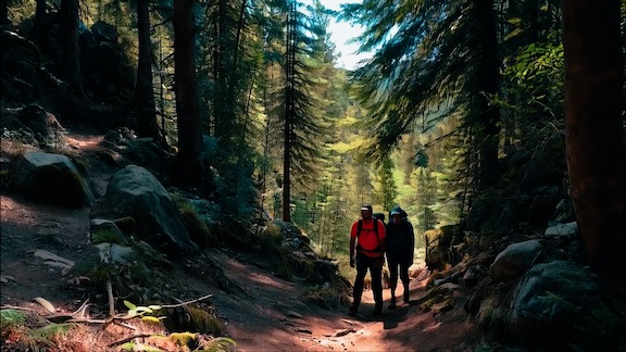 A Steep Climb to the Past: Summit Secrets and Serene Waters