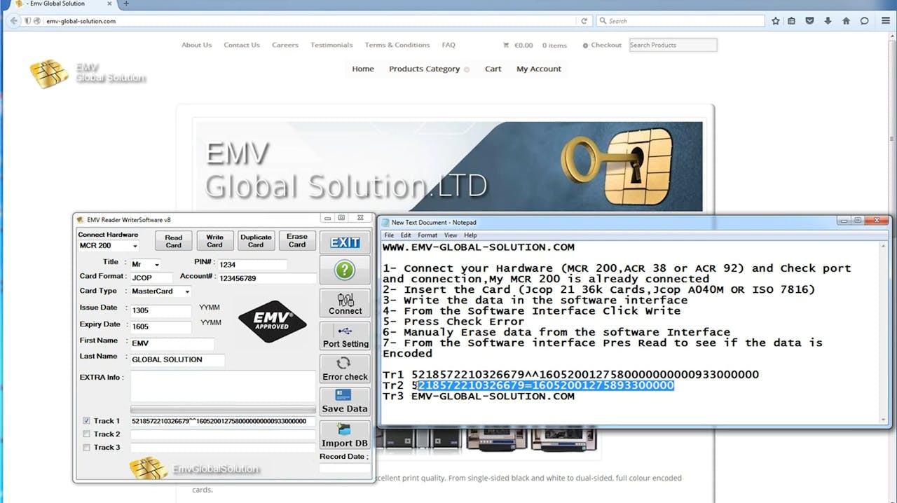 Emv softwares