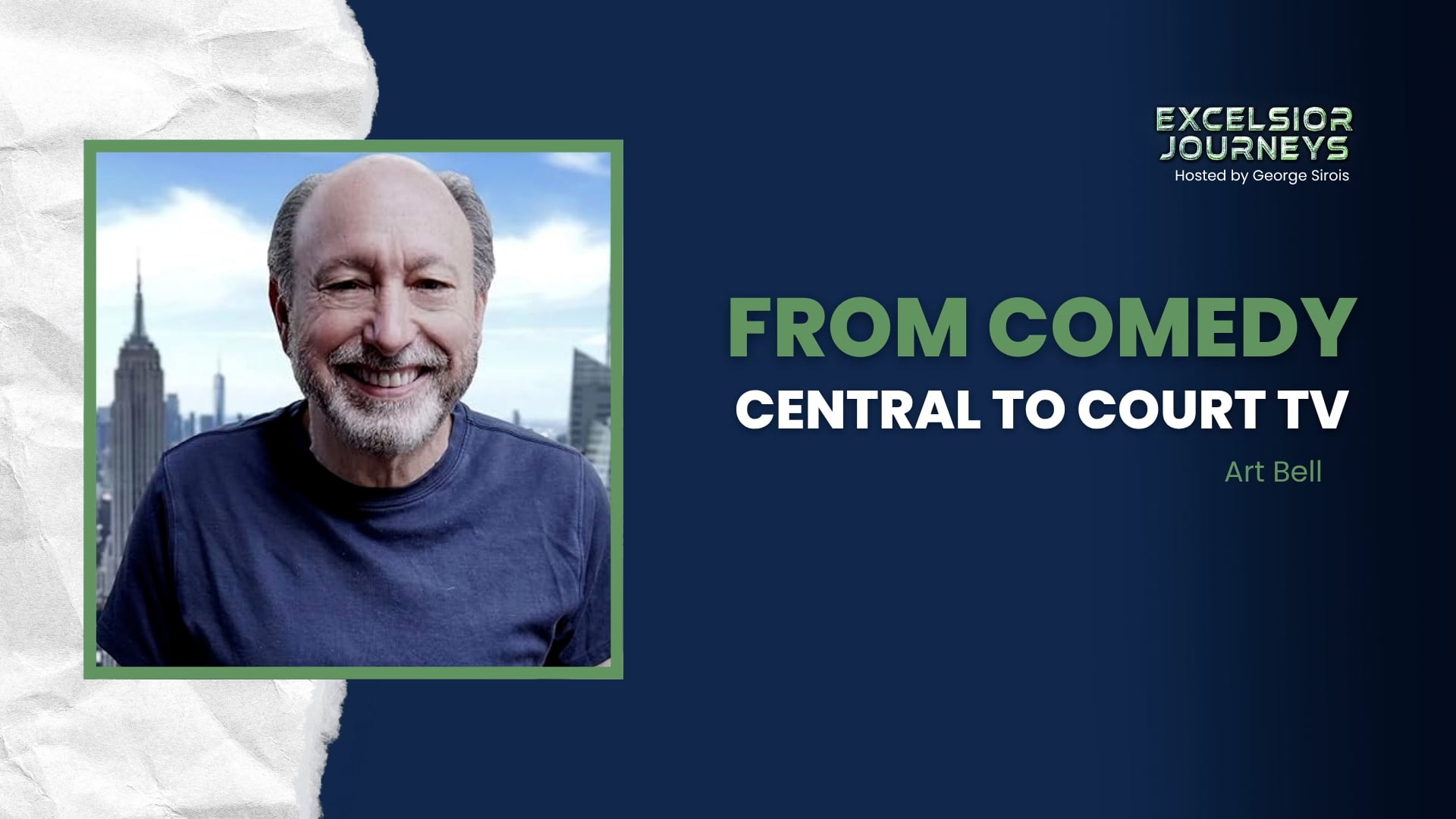 From Comedy Central to Court TV to Published Author