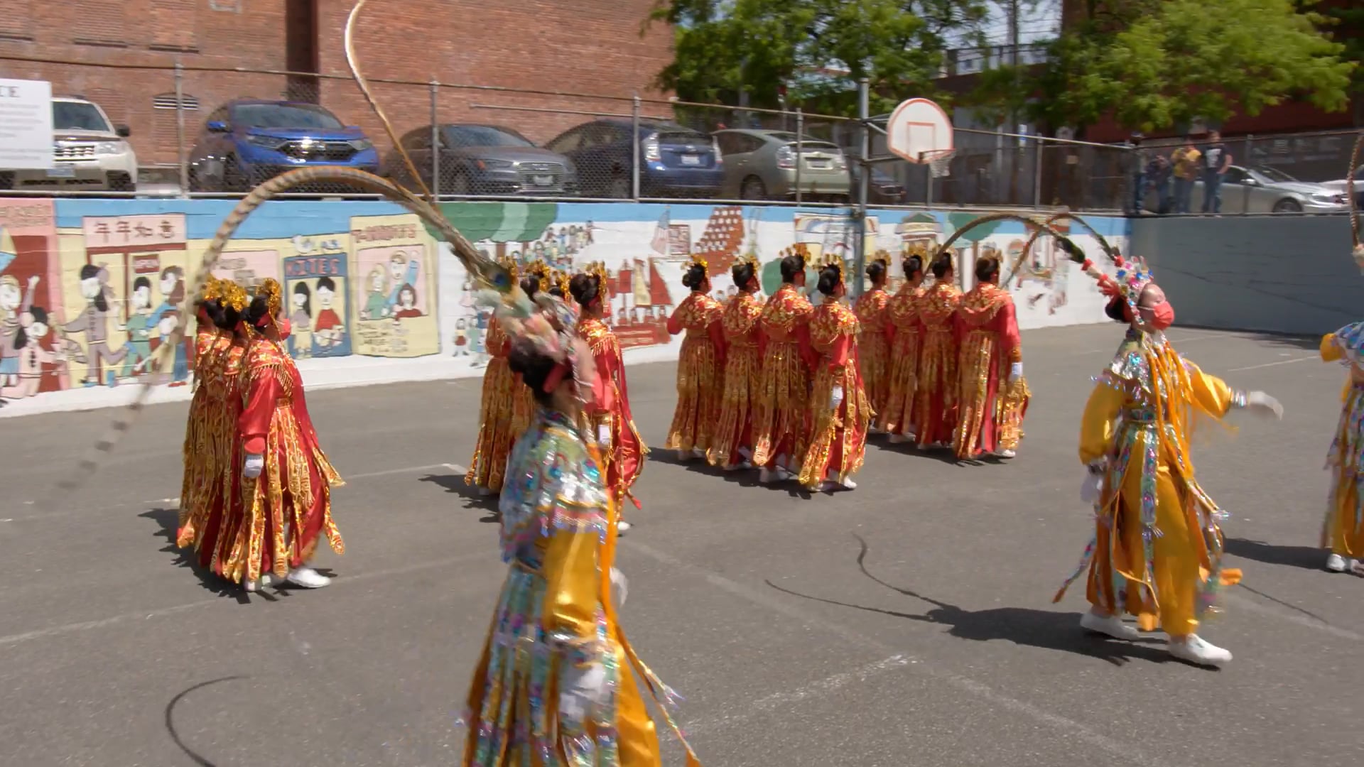She Marches in Chinatown