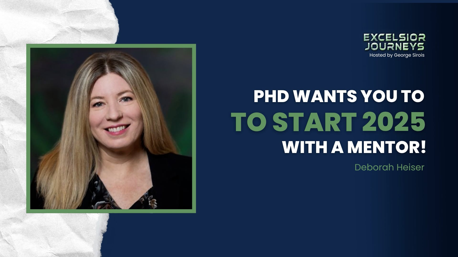 Start 2025 with a Mentor!