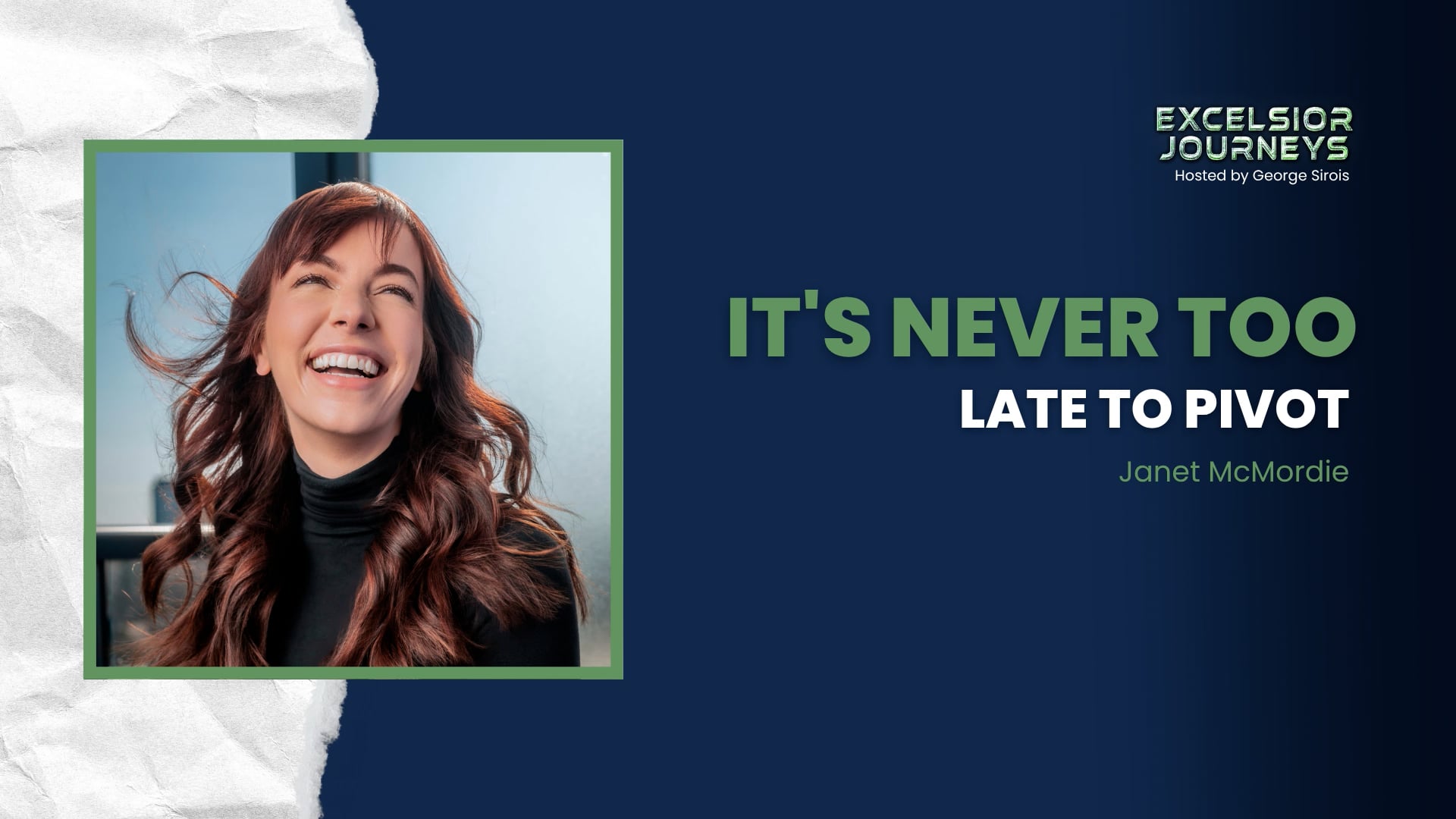 It's Never Too Late to Pivot