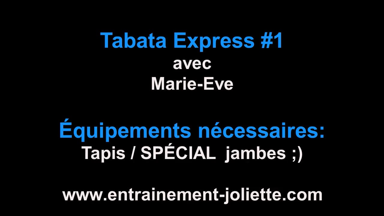 Tabata Express #1 -jambes-