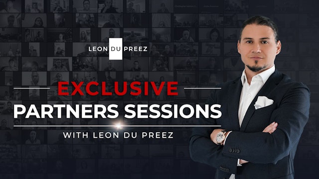 Exclusive Partner Sessions With Leon du Preez