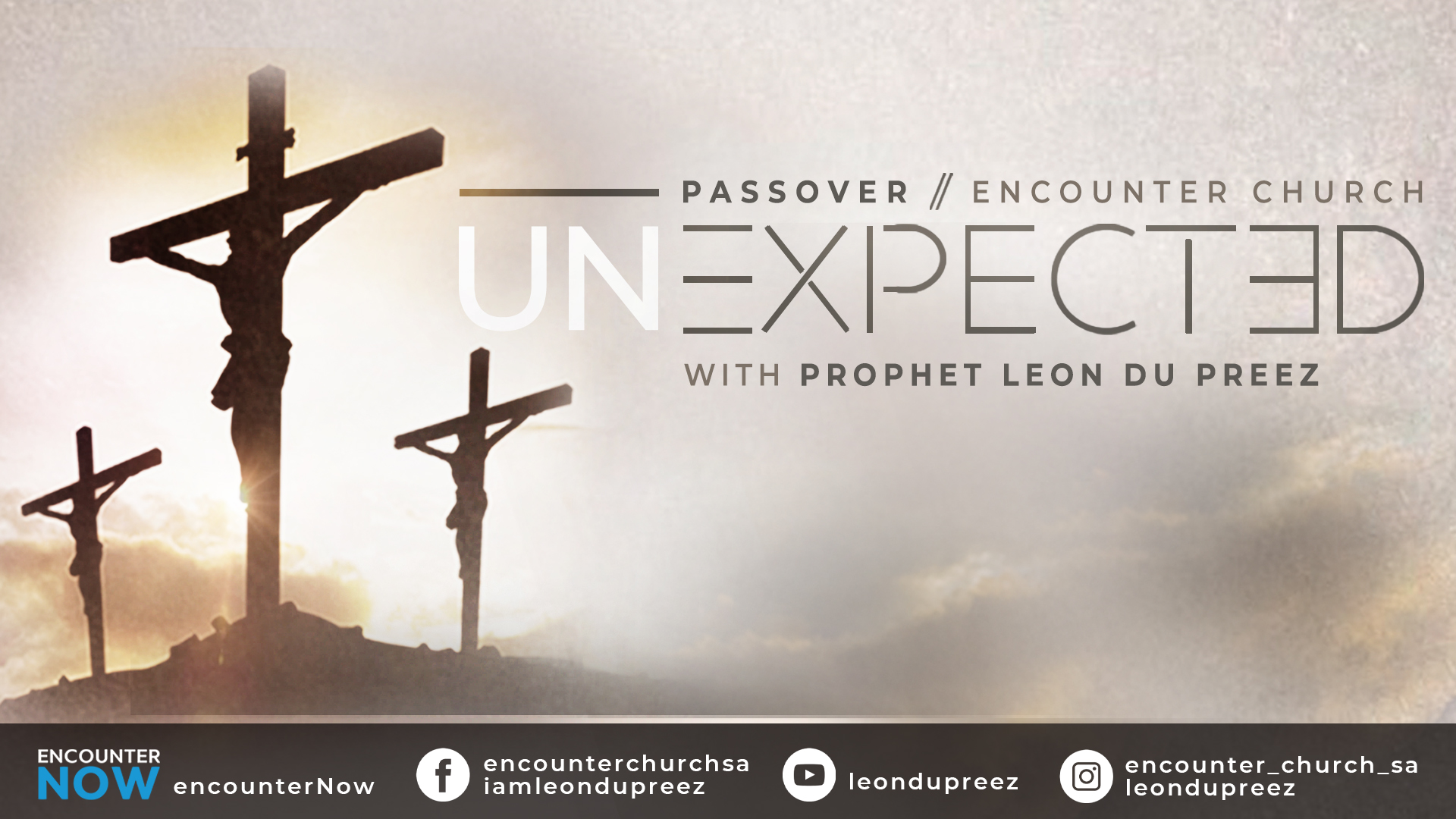 UNEXPECTED Passover - Friday Service with Leon du Preez