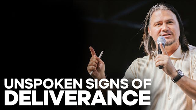 Unspoken Signs Of Deliverance