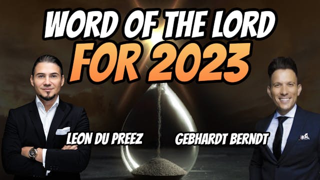 Word Of The Lord For 2023