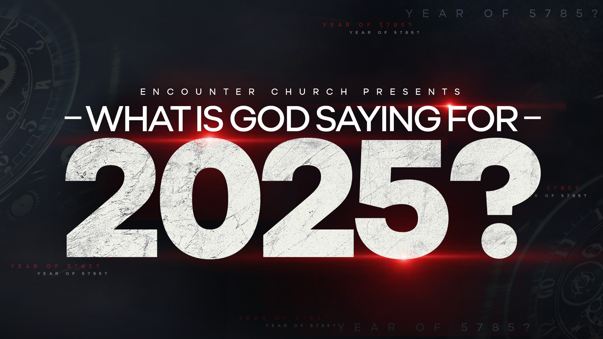 What Is God Saying For 2025