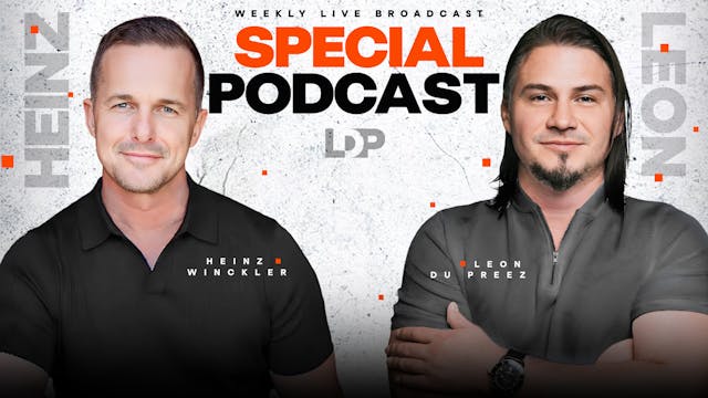 Special Podcast with Heinz Winckler