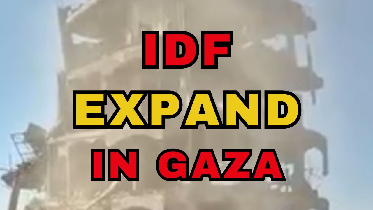 IDF Advances in Gaza