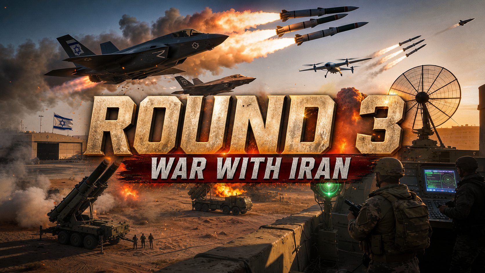 Round 3, Iran and Israel War!!!