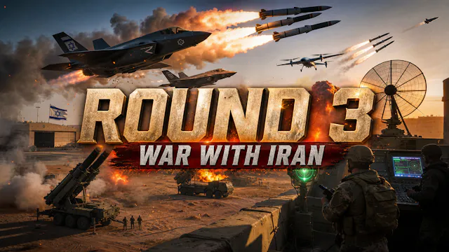 Round 3, Iran and Israel War!!!