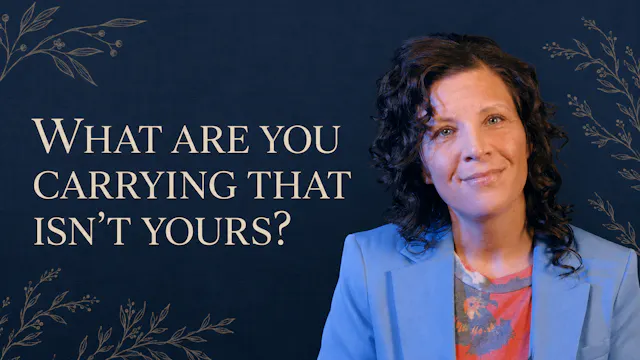 Ep. 4 - Boundaries: Stop Carrying Wha...