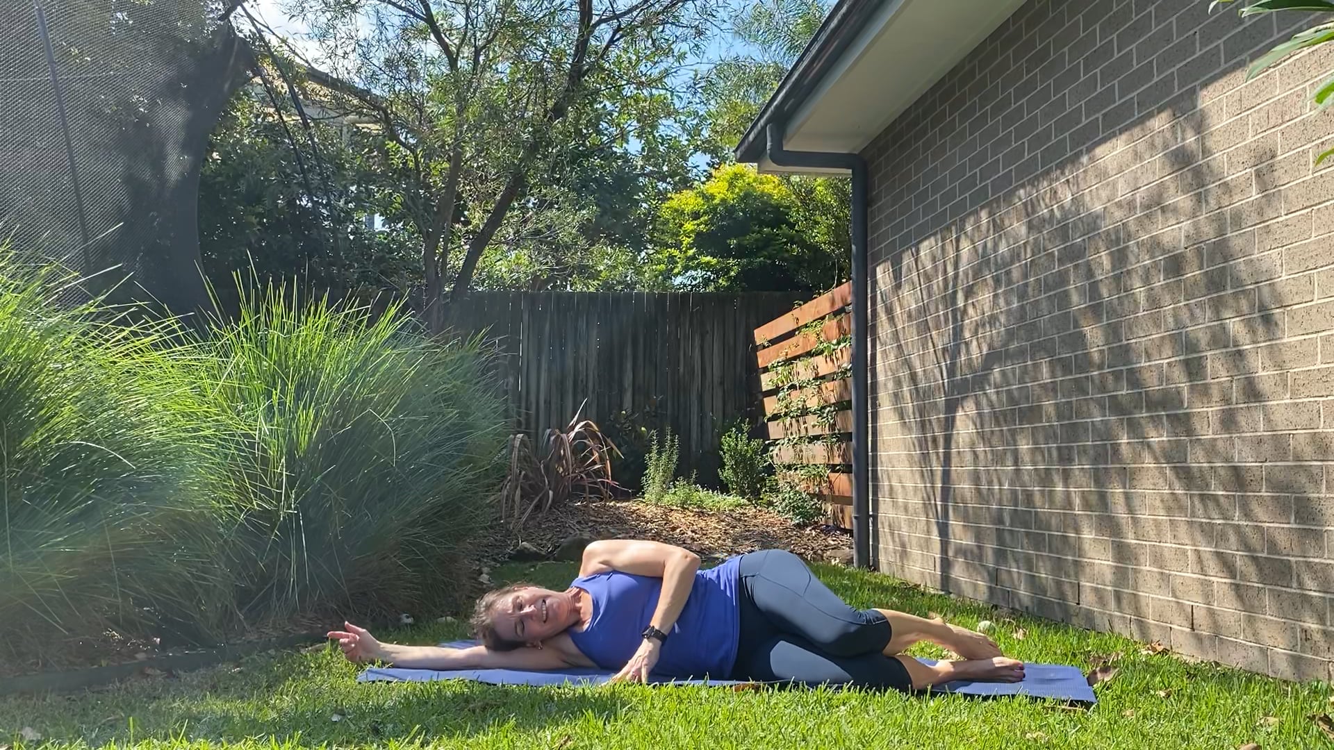 Pilates with Louise al fresco 