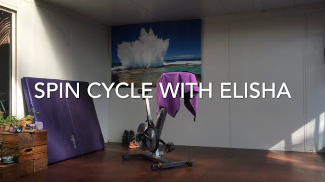 Spin, Sweat & Smile with Elisha