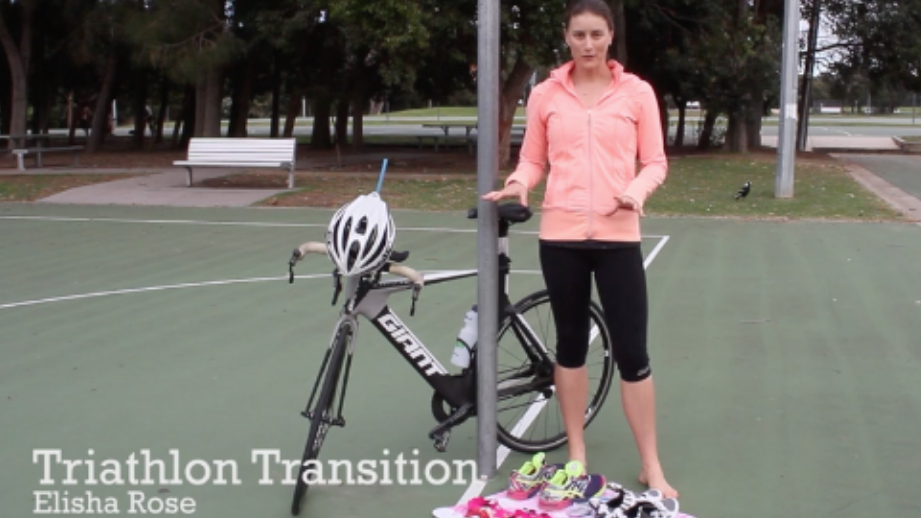 Triathlon Transition with Elisha