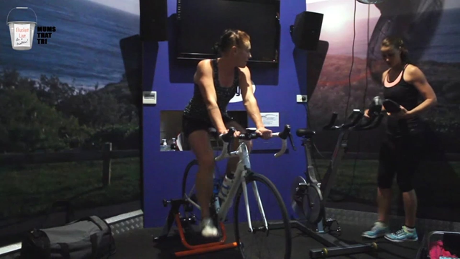 Tri Brick Session (Cycle + Run) with Iron Tush and Elisha Rose