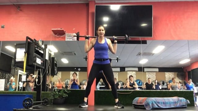 60 min Body Pump with Louise 15 Aug