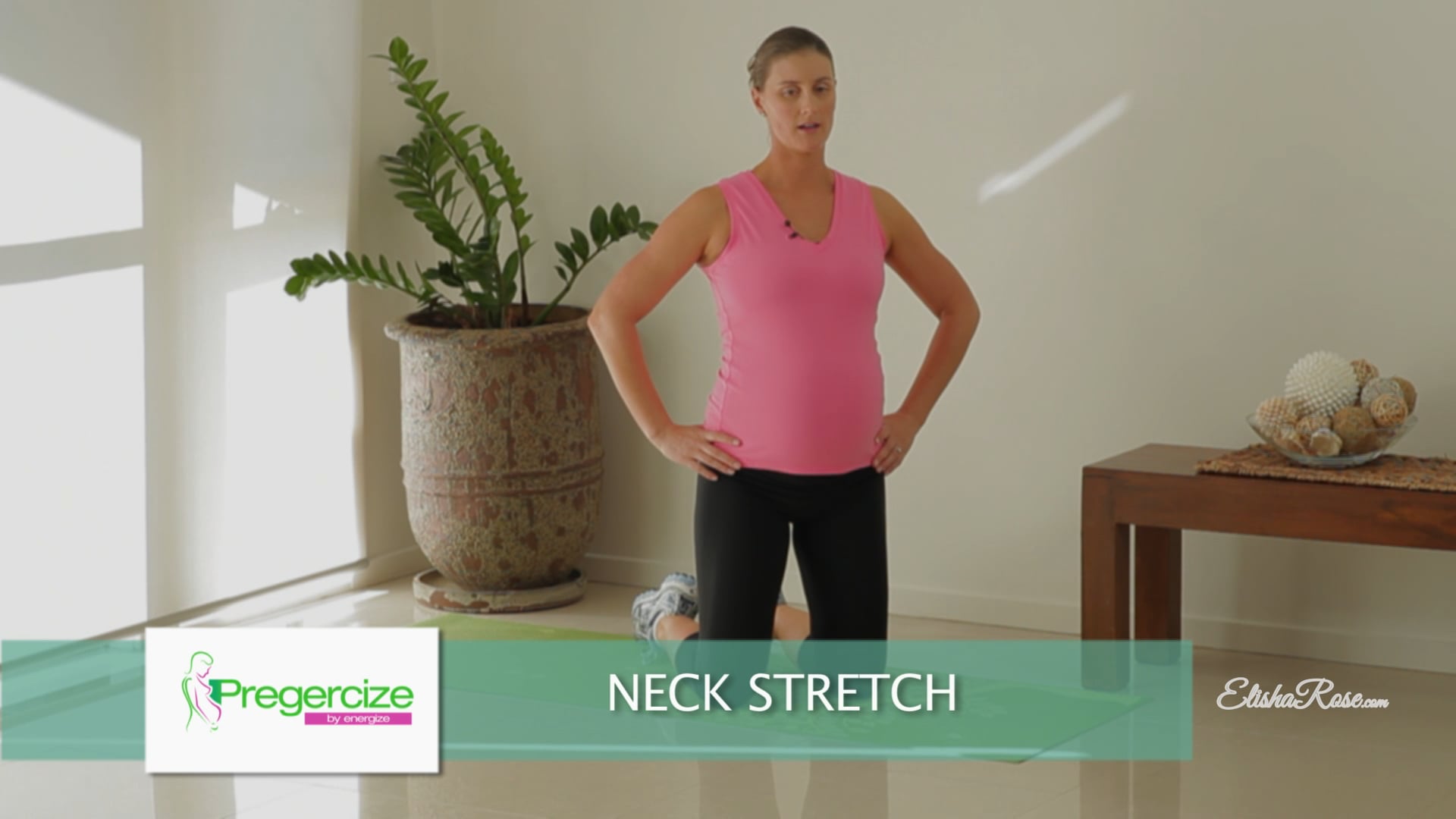 Stretch _ Pregercize _ Pre- & Post Natal Exercise Instructional Video
