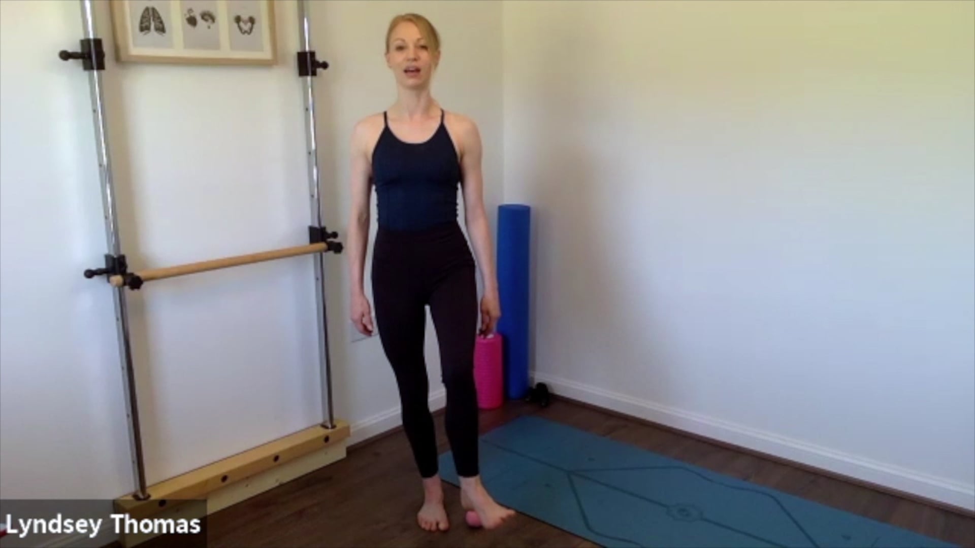 Lyndsey's low impact Pilates barre
