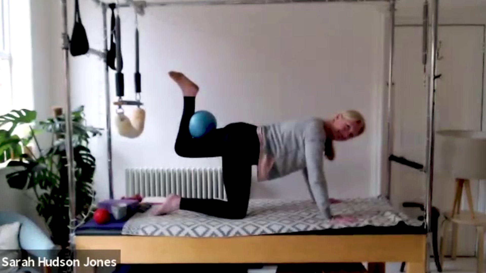 23 minute legs using a ball or cushion