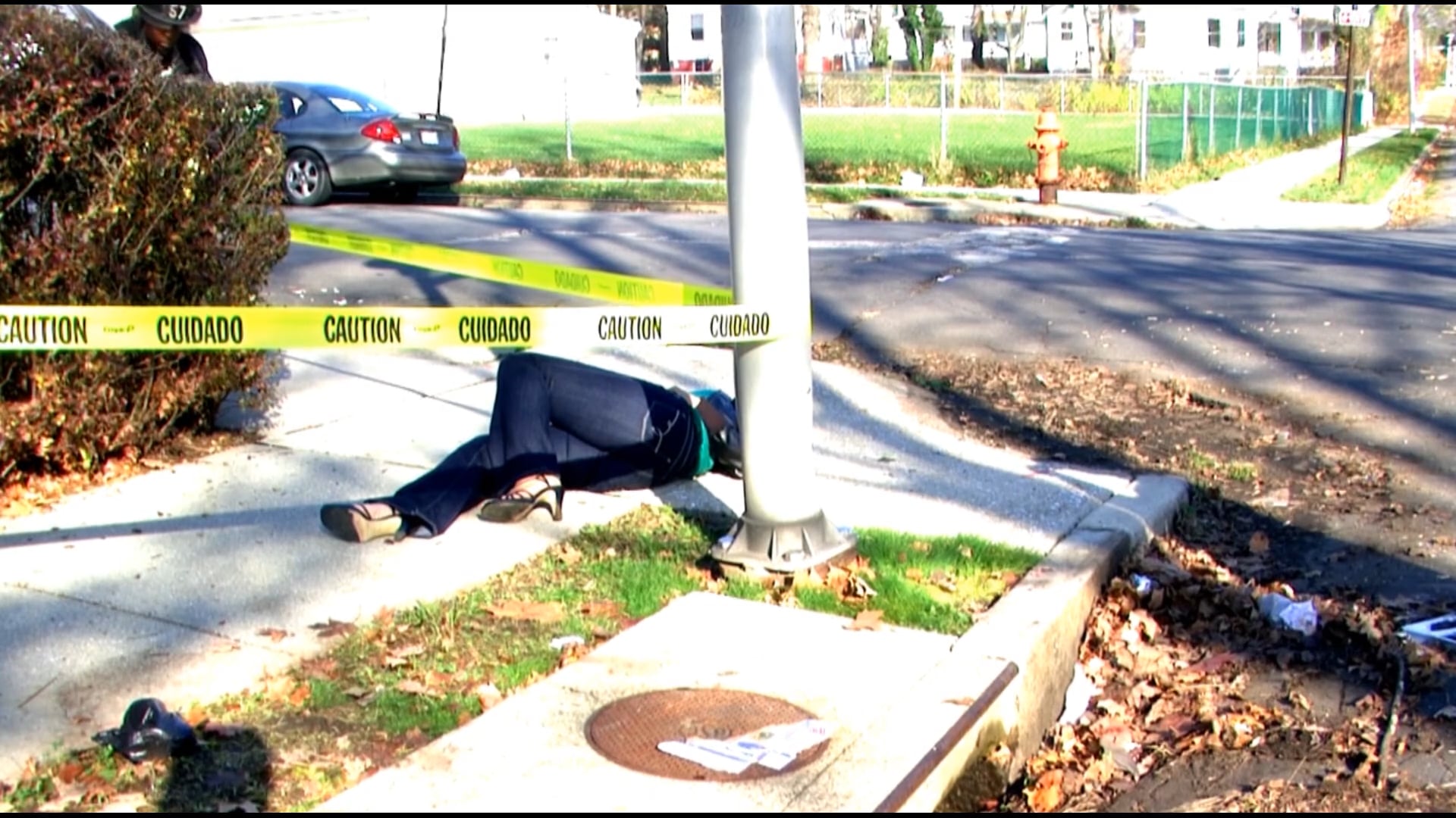 Rachel McDonald clenching my pillow