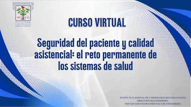 Seguridad del paciente y calidad asistencial 2026