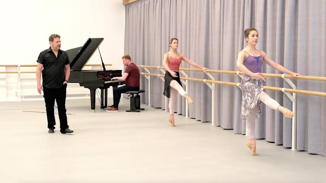 First Position Barre and Centre