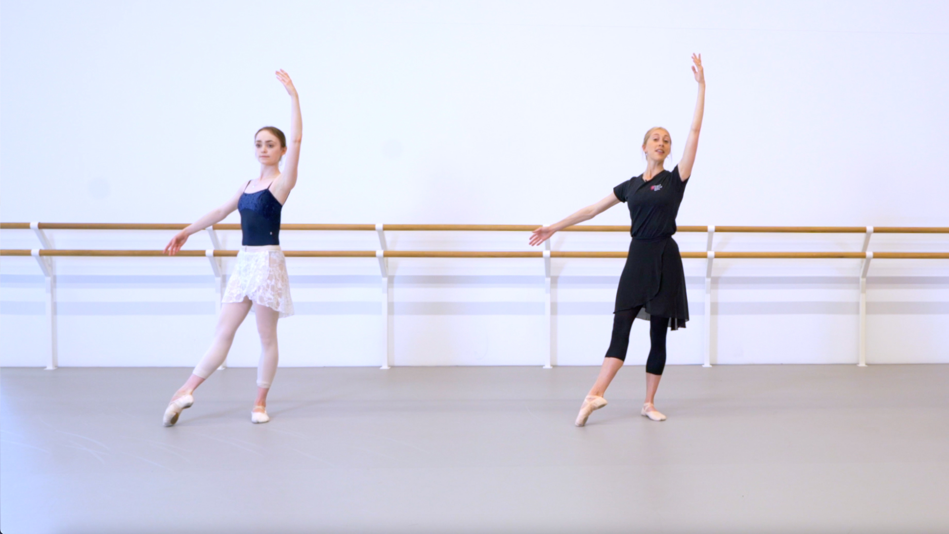 Ballet with Kate Hartley-Stevens 1 | Improver | Shortened Version