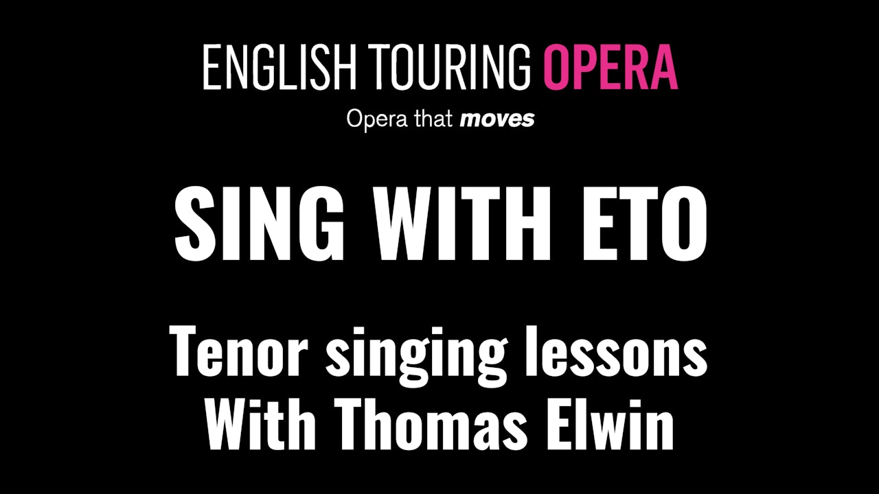 Singing lessons for tenors