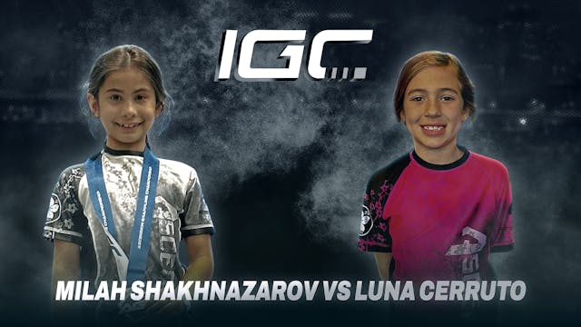 Milah Shakhnazarov vs Luna Cerruto