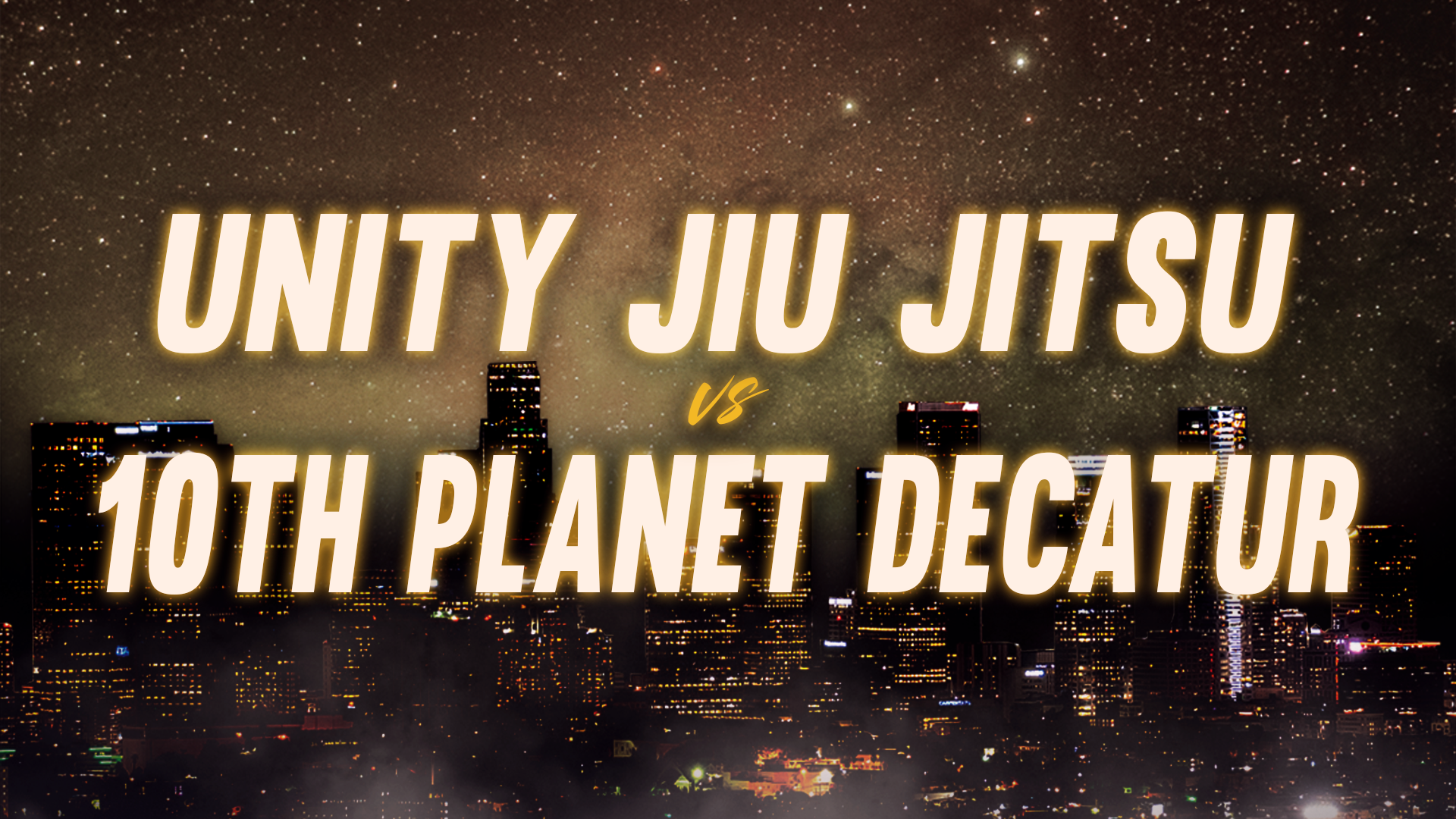 Unity Jiu Jitsu vs 10th Planet Decatur