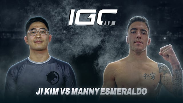 Ji Kim vs Manny Esmeraldo