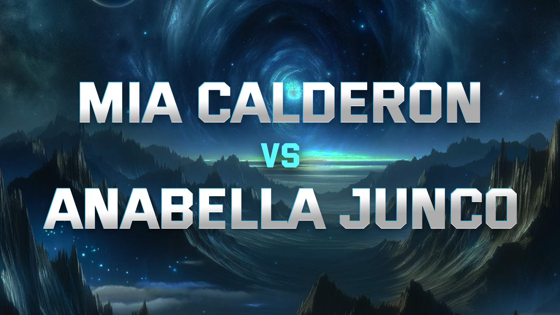 Mia Calderon vs Anabella Junco